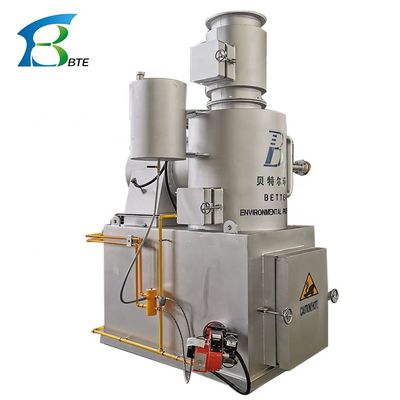Macchine per il trattamento dei rifiuti da 2 a 13 tonnellate Incineratore senza fumo per la pirolisi diretta delle materie plastiche