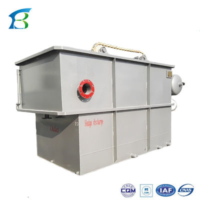 Dispositivo di flottazione ad aria sciolta per l'eliminazione delle acque reflue del macello