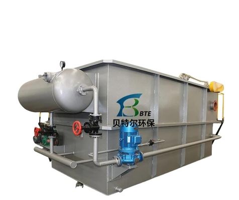Sistema di riciclaggio delle acque reflue DAF in colore verde/azzurro
