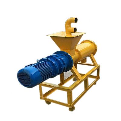 Trattamento delle acque reflue di macellazione Dehidratore a vite per disidratazione di biofertilizzanti