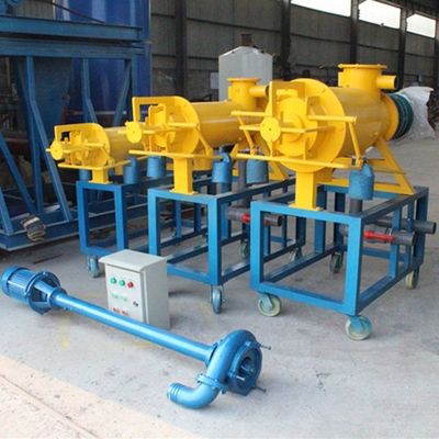 Trattamento delle acque reflue di macellazione Dehidratore a vite per disidratazione di biofertilizzanti