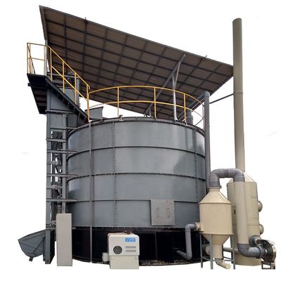 Macchina per il trattamento del letame di pollo di 8-12 Cbm di capacità per la produzione di fertilizzanti
