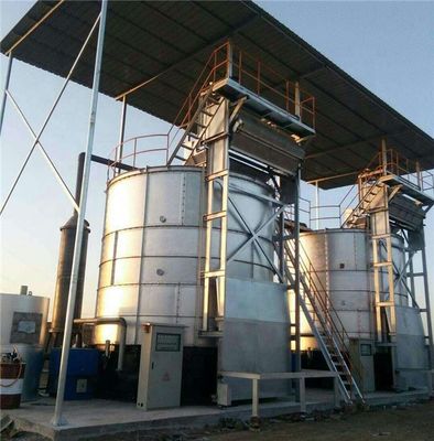 Macchina per il trattamento del letame di pollo di 8-12 Cbm di capacità per la produzione di fertilizzanti