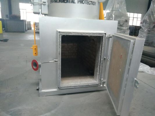 100-150 kg/capacità di carico Incineratore di rifiuti per la combustione di rifiuti animali in due camere