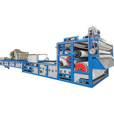 Pressa di filtraggio a cintura in acciaio al carbonio per la deidratazione dei fanghi dell'impianto di minerazione del ferro