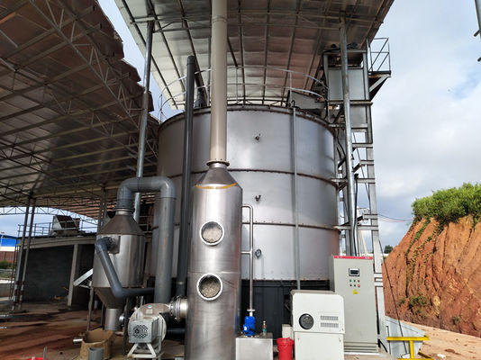 Localizzazione del servizio locale Macchina di compostaggio industriale per la gestione dei rifiuti dei cavalli