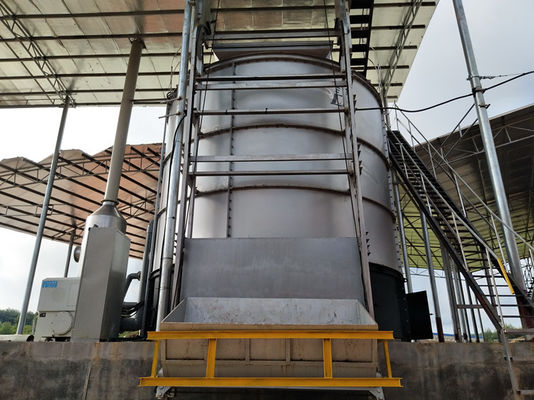 Localizzazione del servizio locale Macchina di compostaggio industriale per la gestione dei rifiuti dei cavalli