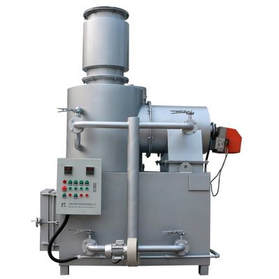 Incineratore di carta da scarto grigio argento adatto al gasolio e allo smaltimento dei rifiuti domestici