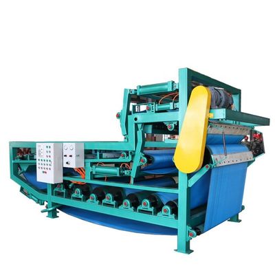 Pressa automatica a cintura per la separazione continua di liquidi solidi negli alberghi