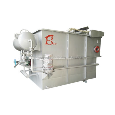 220V 380V Sistemi standard di trattamento delle acque reflue Daf Dissolved Air Flotation Machine