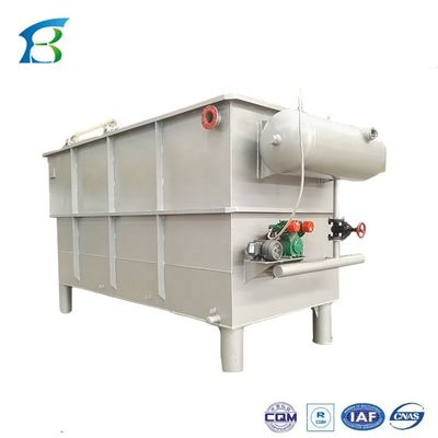 Apparecchiature per la separazione di liquidi solidi e liquidi per il trattamento delle acque reflue con galleggiante ad aria disciolta di 3000L/ora