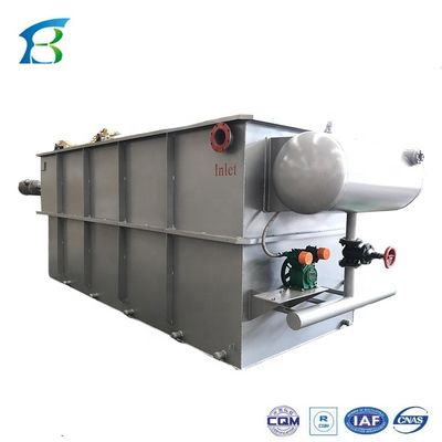 Apparecchiature per la separazione di liquidi solidi e liquidi per il trattamento delle acque reflue con galleggiante ad aria disciolta di 3000L/ora