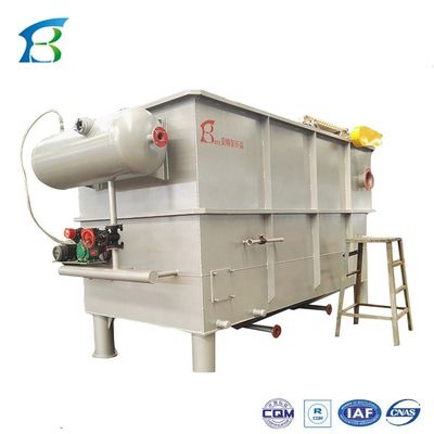 Apparecchiature per la separazione di liquidi solidi e liquidi per il trattamento delle acque reflue con galleggiante ad aria disciolta di 3000L/ora