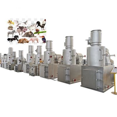 Video di installazione 3D fornito dall'ospedale Solid Healthcare Waste Dustin Bag Incinerator