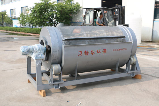 5000L/ora di canna da zucchero Bagassa carta polpa alghe deidratazione separatore Micro schermo filtro a tamburo rotativo