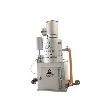 Incineratore per la pirolisi dei rifiuti urbani, gassificazione dei rifiuti di plastica, combustione diesel