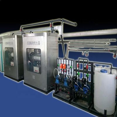 Linea di produzione di ipoclorito di sodio a concentrazione di 8000 ppm per negozi di abbigliamento