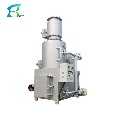 Incineratore senza fumo da 750L/h per lo smaltimento e lo smaltimento ecologici dei rifiuti