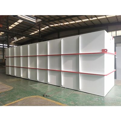 Capacità 750L/ora impianto di trattamento degli effluenti MBR per 4-300 M3/h Capacità e flessibilità