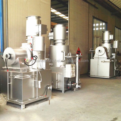 Incineratore di rifiuti di plastica di gomma ecologica con un tasso di cenere inferiore al 3%