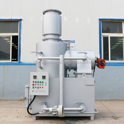 Incineratore di rifiuti di plastica di gomma ecologica con un tasso di cenere inferiore al 3%