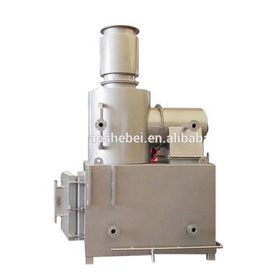 Incineratore senza fumo su misura per grandi animali da macellazione di medie e piccole dimensioni 7,5 kW