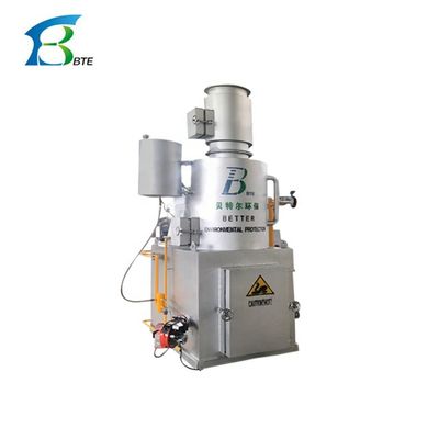 Incineratore di rifiuti di pollame morti da 750L/h con bruciatore di componenti principali e senza fumo visibile