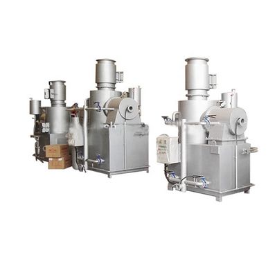 Incineratore di rifiuti per impianti di pirolisi con funzione di combustione senza fumo 1000 kg
