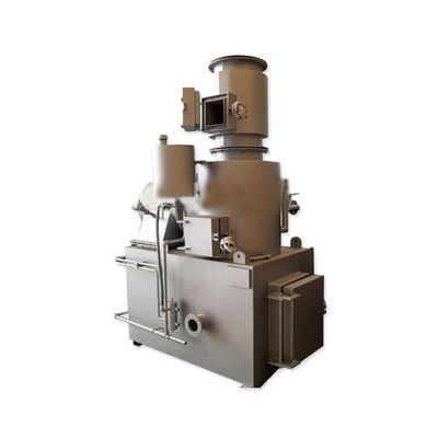 Incineratore di rifiuti per impianti di pirolisi con funzione di combustione senza fumo 1000 kg