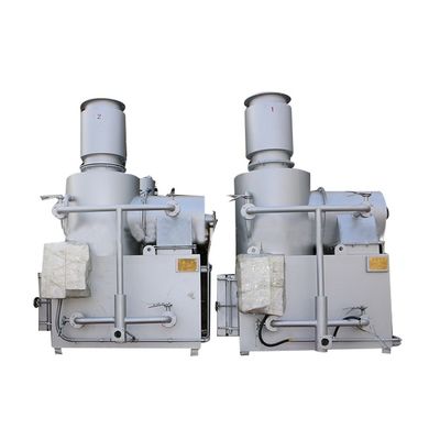 Incineratore di rifiuti per impianti di pirolisi con funzione di combustione senza fumo 1000 kg