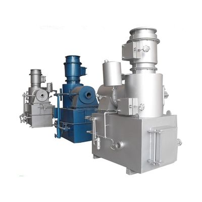 Incineratore di rifiuti per impianti di pirolisi con funzione di combustione senza fumo 1000 kg