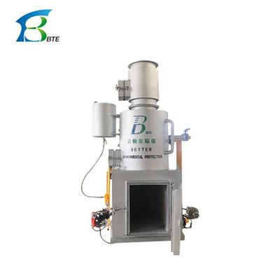 1000 kg Installazione sul campo Generatore per l'incineratore di rifiuti di pollo per rifiuti di plastica