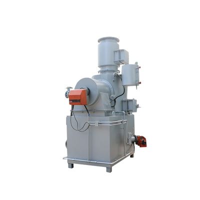 Incineratore a combustibile idrico per rifiuti chimici capacità 10-500 kg/ lotto Blu argento