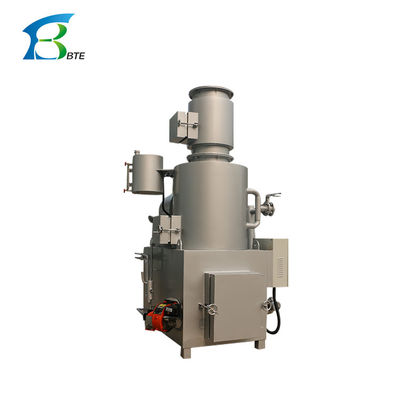 Incineratore a combustibile idrico per rifiuti chimici capacità 10-500 kg/ lotto Blu argento