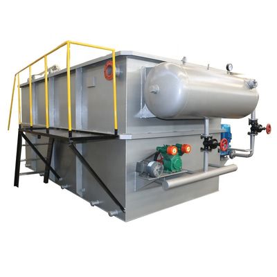 Macchina di flottazione dell'aria sciolta di 5 mm di spessore per il trattamento delle acque reflue petrolchimiche in Kenya