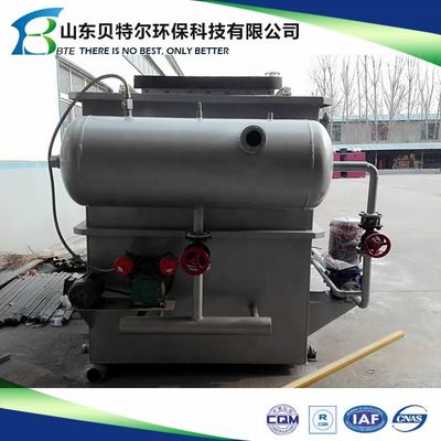 Piccole unità DAF per impianti di trattamento delle acque reflue oleose 5-10 m3/ora 304 acciaio inossidabile