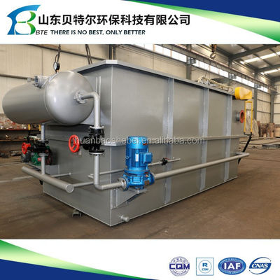 PLC controllato 2-300cbm/ora Daf Unit per la separazione dell'olio e dell'acqua nel trattamento delle acque reflue