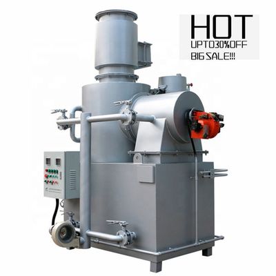 Apparecchiature per il trattamento della combustione dei rifiuti Incineratore di gas di pirolisi in acciaio inossidabile
