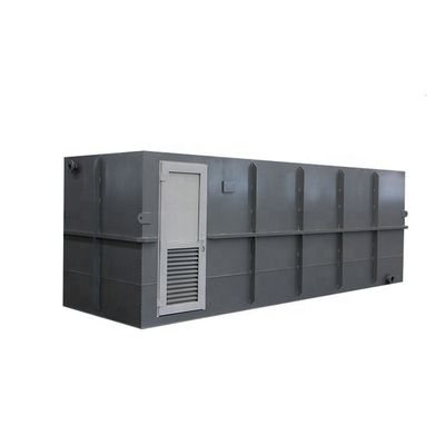 Video di ispezione in uscita fornito sistema di trattamento delle acque reflue MBR con risparmio energetico