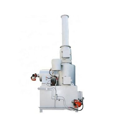 Incineratore senza fumo per rifiuti solidi ospedalieri alimentato da petrolio/gas
