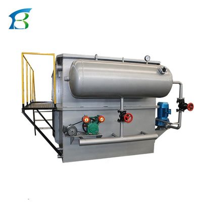Apparecchiatura per la flottazione d'aria per la rimozione di olio e sostanze sospese nelle acque reflue industriali