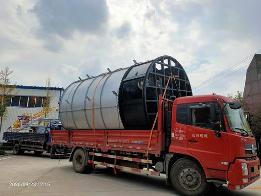 8-12 m3/giorno Trattamento del letame Fermentazione Serbatoio organico attrezzature di produzione di fertilizzanti