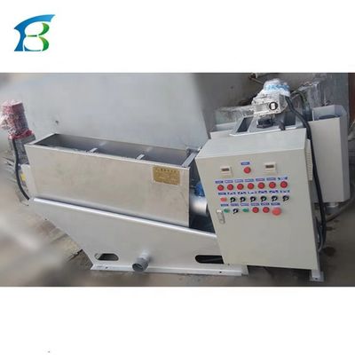 Trattamento dell'acqua 1 Pressa A Vis Impianto di deidratazione Pressa a vite con scatola di controllo automatica