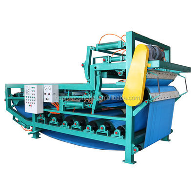 300 kg Capacità Cintura di tipo filtro Press Dewatering di fanghi per fanghi comunali