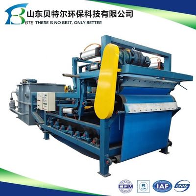 300 kg Capacità Cintura di tipo filtro Press Dewatering di fanghi per fanghi comunali