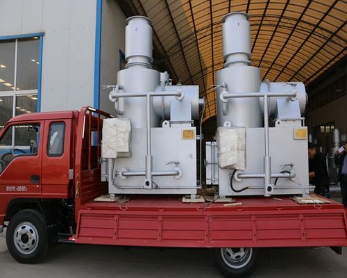 Incineratore di gassificazione plasmatica in acciaio al carbonio a combustione di rifiuti con mattoni resistenti al calore