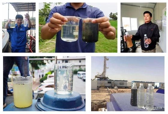 Separazione dell'acqua da olio con unità di filtraggio dell'acqua a flottazione d'aria disciolta