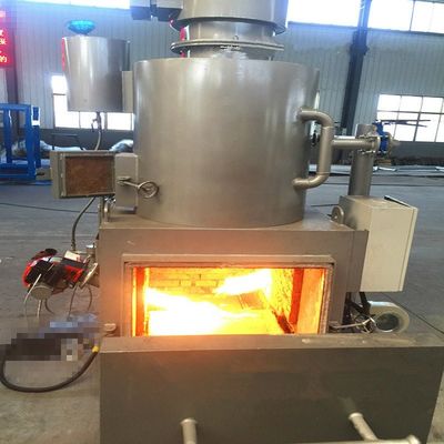 Incineratore per animali domestici Macchina di cremazione senza fumo con capacità personalizzata da 10 a 500 kg/ora