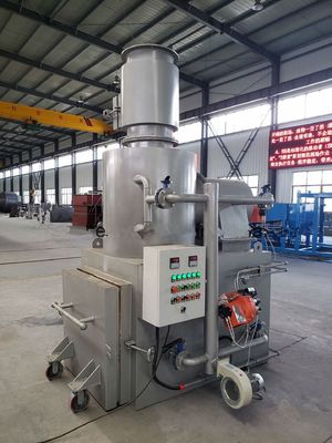 Incineratore per animali domestici Macchina di cremazione senza fumo con capacità personalizzata da 10 a 500 kg/ora